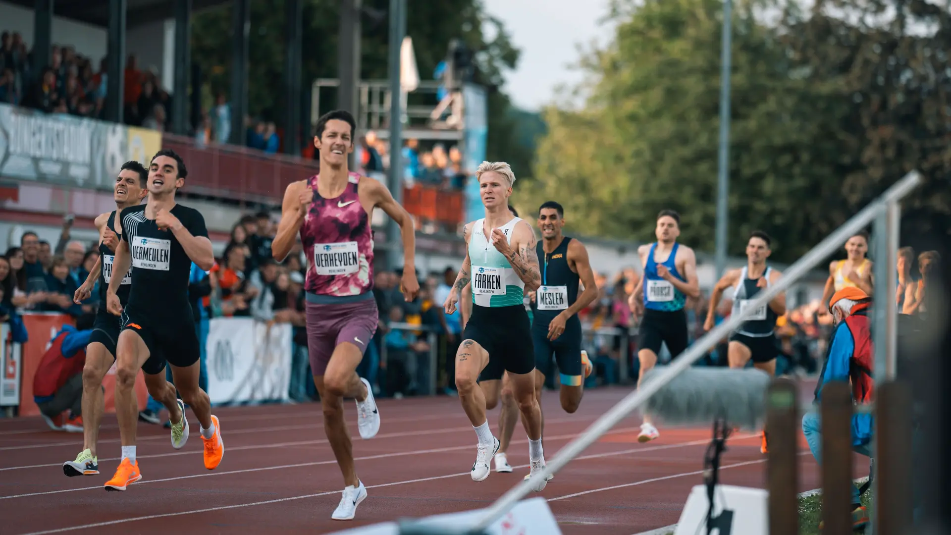 Robert Farken im 800m Lauf